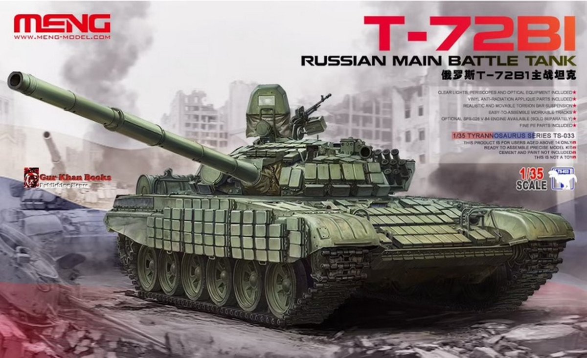 Meng | TS-033 | T-72B1 | 1:35